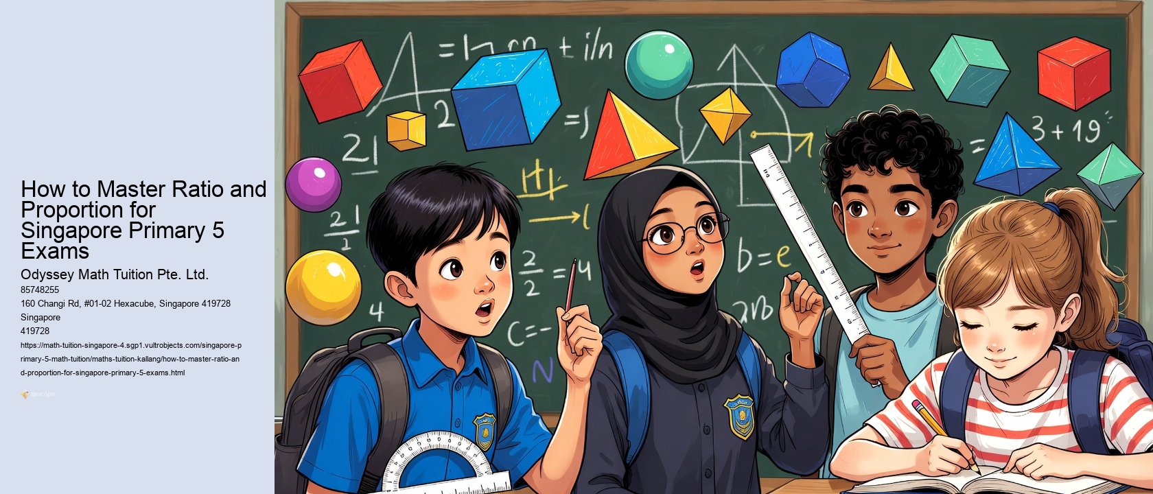 How to Master Ratio and Proportion for Singapore Primary 5 Exams