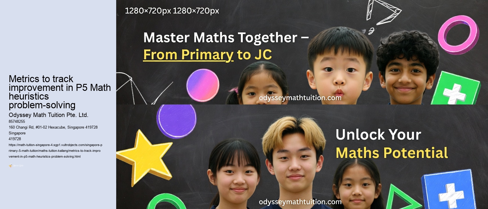Metrics to Track Improvement in P5 Math Problem-Solving Speed